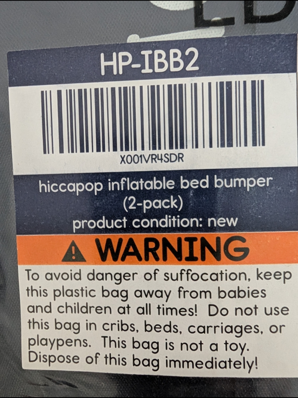 New In Packaging Hiccapop Bed Rails